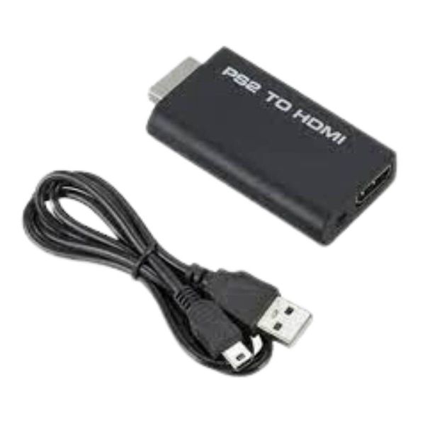 Cabo Adaptador Conversor Áudio e Vídeo PS2-HDMI G300