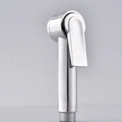 Ducha Higienica Torneira Esguicho Aluminio Duchinha Com Registro Banheiro Chuveirinho Privada Luxo Metal Completa