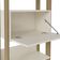 Estante Livreiro 1 Porta 166x63 Cm Arly Carvalho Off White