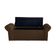 Kit Dubaí Cabeceira De Cama Box Casal E Recamier Baú Queen 160 Cm Suede Marrom Do Lar Móveis