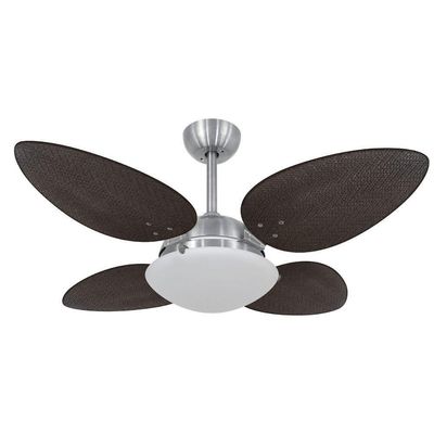Ventilador De Teto Volare Petalo Palmae Tabaco 127V 110V