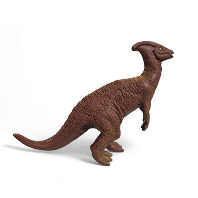 Boneco Vinil Dinossauro Brinquedo Realista Parasaurolophus