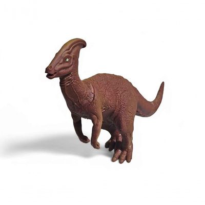 Boneco Vinil Dinossauro Brinquedo Realista Parasaurolophus