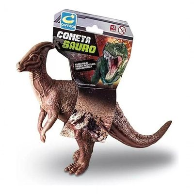 Boneco Vinil Dinossauro Brinquedo Realista Parasaurolophus