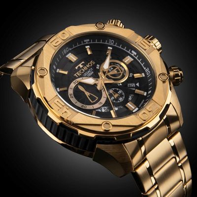 Relógio Technos Masculino Legacy Dourado - Js25bby-1p Js25bby-1p