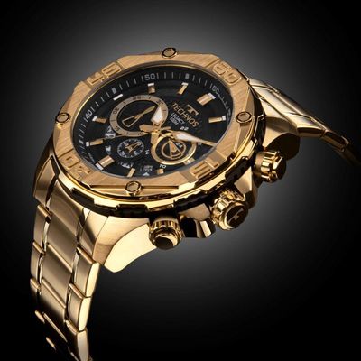 Relógio Technos Masculino Legacy Dourado - Js25bby-1p Js25bby-1p