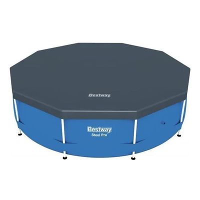 Kit Com Capa 305 Cm Estrutural E Kit Limpeza Bestway