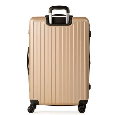Mala de Viagem Grande 32Kg ABS 4 Rodas Turquia II Champagne G / Champagne