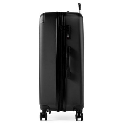 Mala de Viagem Grande 32 Kg ABS 4 Rodas Turquia II Preta G / Preto