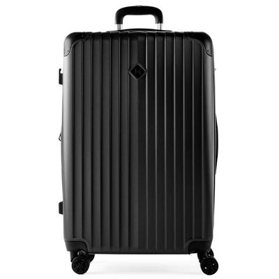 Mala de Viagem Grande 32 Kg ABS 4 Rodas Turquia II Preta G / Preto