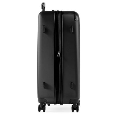 Mala de Viagem Grande 32 Kg ABS 4 Rodas Turquia II Preta G / Preto
