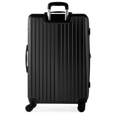 Mala de Viagem Grande 32 Kg ABS 4 Rodas Turquia II Preta G / Preto