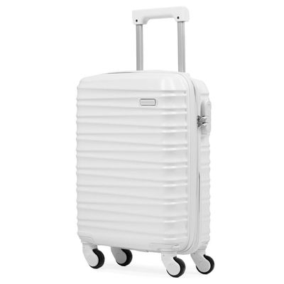 Mala de Bordo PP 8 Kg ABS 4 Rodas Saint Romain Branca PP / Branco