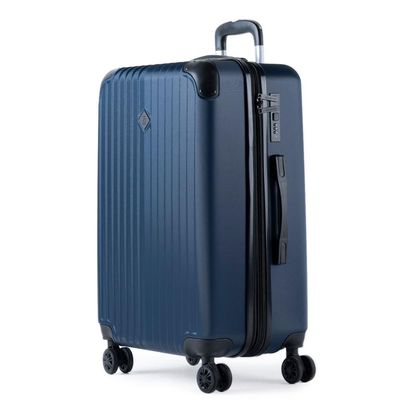 Mala Média 23 Kg ABS 4 Rodas Turquia II Azul Marinho M / Azul escuro