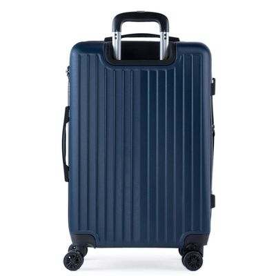 Mala Média 23 Kg ABS 4 Rodas Turquia II Azul Marinho M / Azul escuro