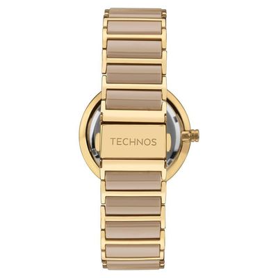 Relógio Technos Feminino Ceramic Sapphire Dourado - 2035lmm-1x