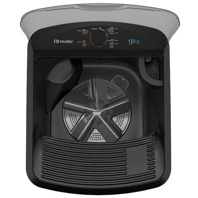 Tanquinho De Lavar Roupa Mueller 10 Kg Com Superesfregador MLT10C Preto 110V