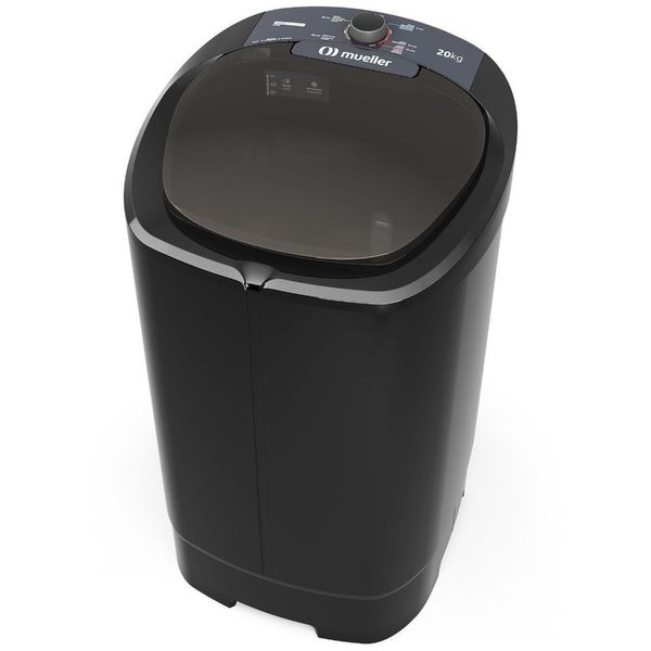 Tanquinho De Lavar Roupa Mueller 20 Kg Semiautomático MLT20B Preto 220V