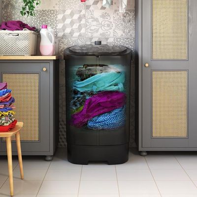 Tanquinho De Lavar Roupa Mueller 20 Kg Semiautomático MLT20B Preto 220V