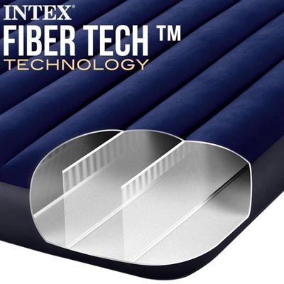 Colchão Inflável Casal C- Bomba De Encher E 2 Travesseiros - Intex