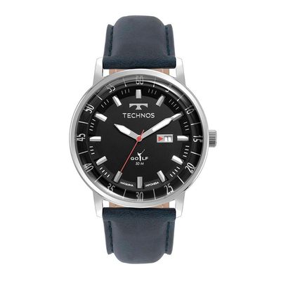Relógio Technos Masculino Golf Prata - 2115txq-0a 2115txq-0a