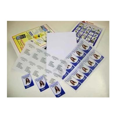 Placas De Pvc Dupla Face Tamanho A4 Para Impressora À Tinta