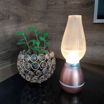 Luminária Lampião Recarregável 1.5w 3000k Avant
