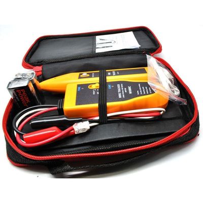 Kit Localizador Rastreador Identificador De Cabos Zumbidor Telefonia E Rede Completo Com Estojo