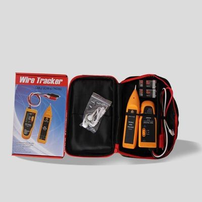 Kit Localizador Rastreador Identificador De Cabos Zumbidor Telefonia E Rede Completo Com Estojo