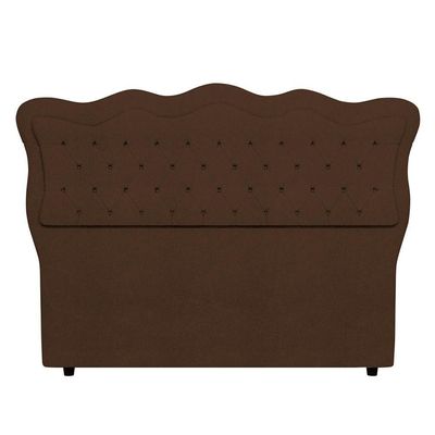 Cabeceira Casal Queen Cama 160cm Oregon I02 Bouclê Marrom - Mpozenato