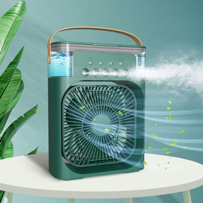 Ventilador Portátil De Mesa Mini Ar Condicionado Umidificado