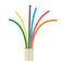 Cabo Manga 6x22 AWG - com Blindagem Bege - 2 Metros