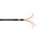 Cabo Manga 4x26 AWG - com Blindagem Preto - 3 Metros