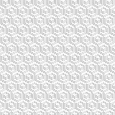Papel de Parede Fiesta Modern Geométrico 3D Cinza 543211 Fiesta Modern 543211