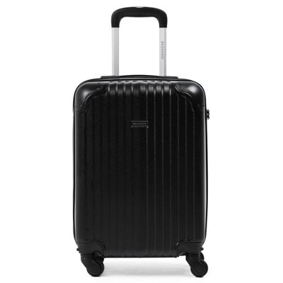 Mala de Bordo ABS 4 Rodas Bagaggio Turquia 20" Preta P / Preto