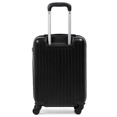 Mala de Bordo ABS 4 Rodas Bagaggio Turquia 20" Preta P / Preto