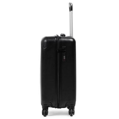 Mala de Bordo ABS 4 Rodas Bagaggio Turquia 20" Preta P / Preto