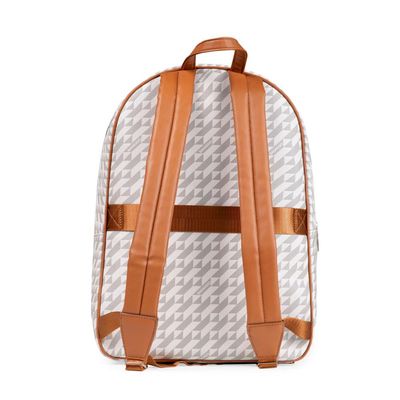 Mochila Feminina Média Monograma BG Bege M / Bege