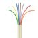 Cabo Manga 8x26 AWG - sem Blindagem Bege - 2 Metros