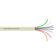 Cabo Manga 8x26 AWG - sem Blindagem Bege - 2 Metros