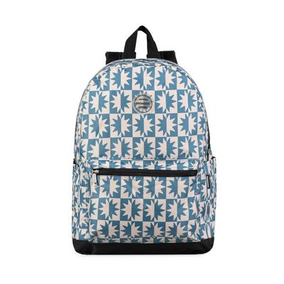 Mochila Basica Duo Star Azul U / Azul