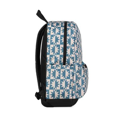Mochila Basica Duo Star Azul U / Azul