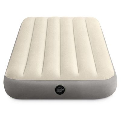 Colchão Inflável Solteiro Dura Beam Fiber Tech Com Bomba Elétrica 110v - Intex
