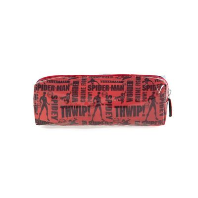 Estojo Masculino Marvel Homem Aranha Vermelho U / Vermelho