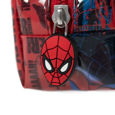 Estojo Masculino Marvel Homem Aranha Vermelho U / Vermelho