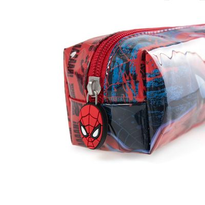 Estojo Masculino Marvel Homem Aranha Vermelho U / Vermelho