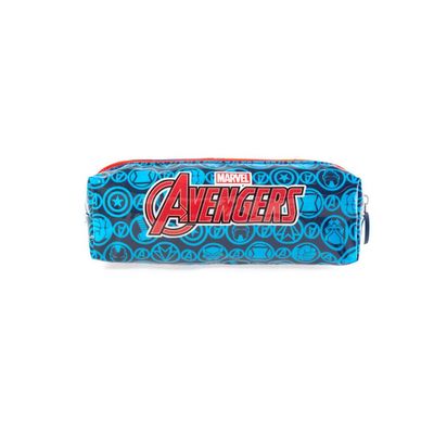 Estojo Escolar Masculino Marvel Vingadores Azul U / Azul