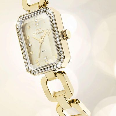 Relógio Technos Feminino Elos Dourado - 2036mtf-1d 2036mtf-1d