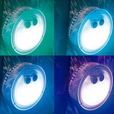 Luz Led Multi Colorida Lâmpada Spa Bolhas 5 Cores Intex