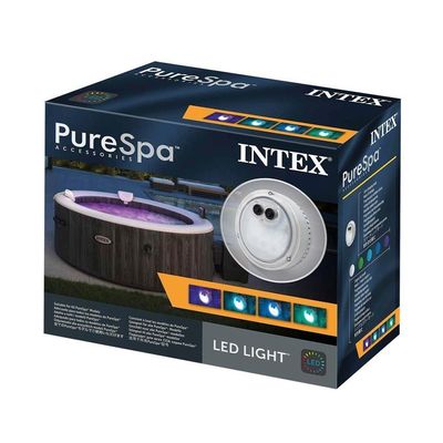 Luz Led Multi Colorida Lâmpada Spa Bolhas 5 Cores Intex